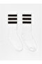 Black Striped Socks Unisex Sports Socks - 2