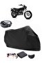 Skyteam V-Raptor 250 Backpack Compatible Black Motorcycle Tarpaulin Waterproof Durable Fabric
