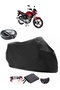 Arora AR 125-48 Yebere Backpack Compatible Black Motorcycle Tarpaulin Waterproof Durable Fabric