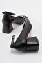 RISUS Black Women's Heeled Shoes - 5