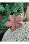 Imported luxury fashion trend matte color chocolate brown aloha lotus flower women's child buckle large size - 2