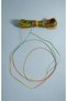 25 Meters 1 mm Waxed Thread Multicolor Vivid Color Saddler Leather Sewing Floss Necklace Jewelry Design Wristband Floss - 3