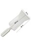 Auto Window Film and Foil Pulling Apparatus Bulldozer Silicone Curved End Professional Product White - caraks - 3