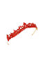 Dream Model Bridal Crown for Henna Night and Party, Special Bridal Crown for Henna Night, Gold-Red - 8