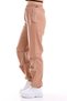 LEATHER TROUSERS WITH POCKET FLOOR AND ADJUSTABLE ELASTIC WAIST CENDS / Faux leather sports trousers - 6
