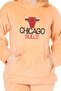 Women's Puppy Mouth Welsoft Hooded Soft Textured Front Embroidery Double Sweatpants Suit - 7