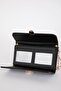 Women's Chain Strap Faux Leather Wallet V0423Az21Sp - 3