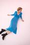 Bodycon V-Neck Tied Long Sleeve Midi Dress X2039az22sp - 2