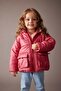 Baby Girl Water Repellent Hooded Plush Lining Coat