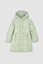 Girl's Fleece Lined Hooded Long Coat X6512a622au - 6