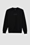 Regular Fit Printed Soft Lined Sweatshirt - 8