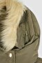 Girl's Hooded Faux Fur Lined Long Coat - 7