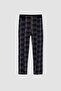 Girl's Checkered Long Tights - 5