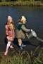 Girl's Hooded Long Coat X6592a622au - 4