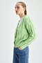 Regular Fit V-Neck Cardigan Y1593az22wn - 6