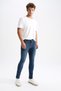 Super Skinny Extra Tight Fit Normal Waist Extra Narrow Leg Jean Trousers - 3