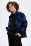 Boy's Oversize Fit Flannel Long Sleeve Shirt