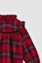 Girl's Checkered Long Sleeve Blouse Y4604a622wn - 8