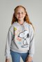 Girl's Snoopy Hooded Sweatshirt