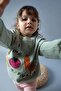 Baby Girl Crew Neck Printed Sweatshirt - 2