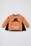 Baby Boy Halloween Themed Crew Neck Sweatshirt Y8040a222wn