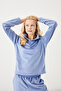 Soft Textured Women's Pajamas Set Loungewear Sleepwear Homewear - 6