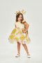 JACQUARD FLUFFY SKIRT GIRL'S DRESS - 4