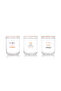 Text Printed Glass Set of 3 Glasses 350 ml - 5