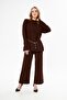 Double Knitwear Set with Chain Detail at the Waist - 4
