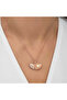 Silver Rose Pearl Oyster Necklace