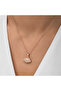 Silver Rose Pearl Oyster Necklace - 5