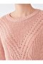 LCWAIKIKI Basic Crew Neck Openwork Long Sleeve Women's Knitwear Sweater - 4