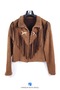 Embroidered, Tasseled Suede Jacket