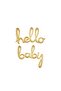 Hello Baby Baby Foil Balloon Baby Shower Set
