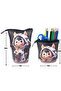 Wordbox Telescopic Cute Cow Kids Vegan Leather (Pen Holder and Makeup Bag) - 6
