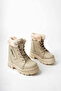 Cold-Resistant Girl's Boots with Fur Detail