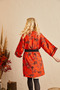 New Season 100% Viscose Woven Fabric Premium Kimono Dressing Gown, Organic Kimono Robe, Dowry Dressing Gown - 5