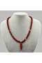 6 mm Sphere Embellished Natural Stone Necklace