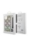 iPhone 15 Compatible Case Guess Licensed Patterned Text Logo Strap Drawstring Holographic Glitter Peony Black - 5