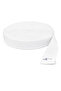 2.5 cm White Waist Frost Leg Rubber Flat Wide Rubber 10 M Latex Product Calieli Lastik 10 Meters - 4