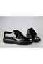 70914 Black Patent Leather Men's Casual Shoes - 4