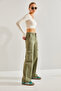 Women's Green Cargo Pocket Pants 60041010 - 3