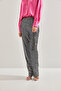 Women's White Sequined Trousers 60041007 - 5