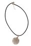 Unisex Flower of Life Themed Genuine Leather Necklace - 3