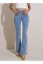 Diana Spanish Lycra High Waist Light Blue Flare Jeans