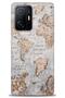 Xiaomi Mi 11T Pro Case HD Printed Case - World Map + Full Screen Protector