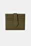 3803 Genuine Real Leather Women's Men's Wallet Green