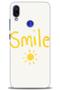 حافظة هاتف Xiaomi Redmi Note 7 مطبوعة بدقة HD - Smile Sun + واقي شاشة كامل