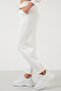 White Wide Leg 3 Thread Thick Sports Tracksuit - 4