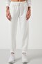 White Wide Leg 3 Thread Thick Sports Tracksuit - 2